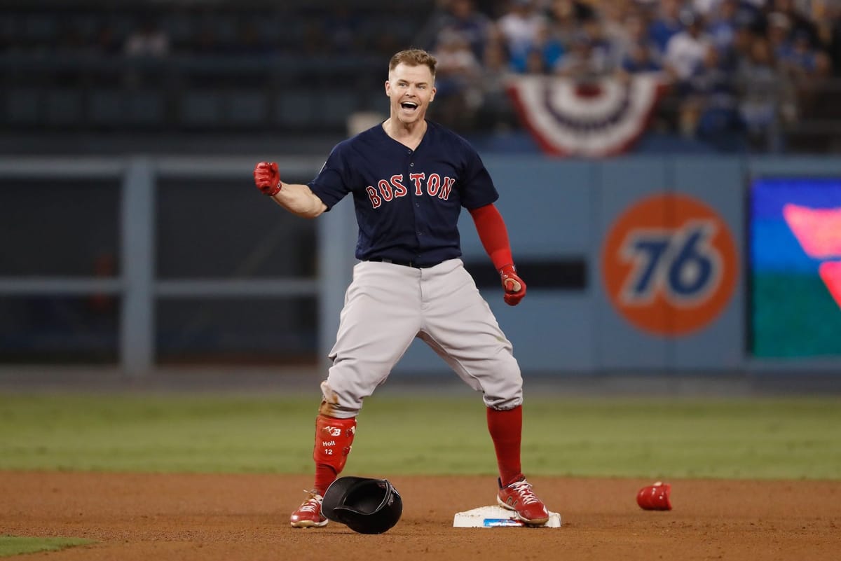 Boston Red Sox fans react to AllStar Brock Holt announcing his
