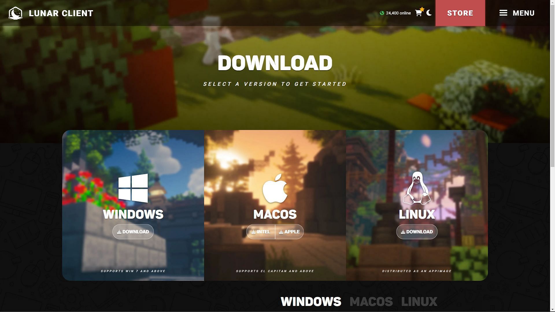 Download Minecraft Client