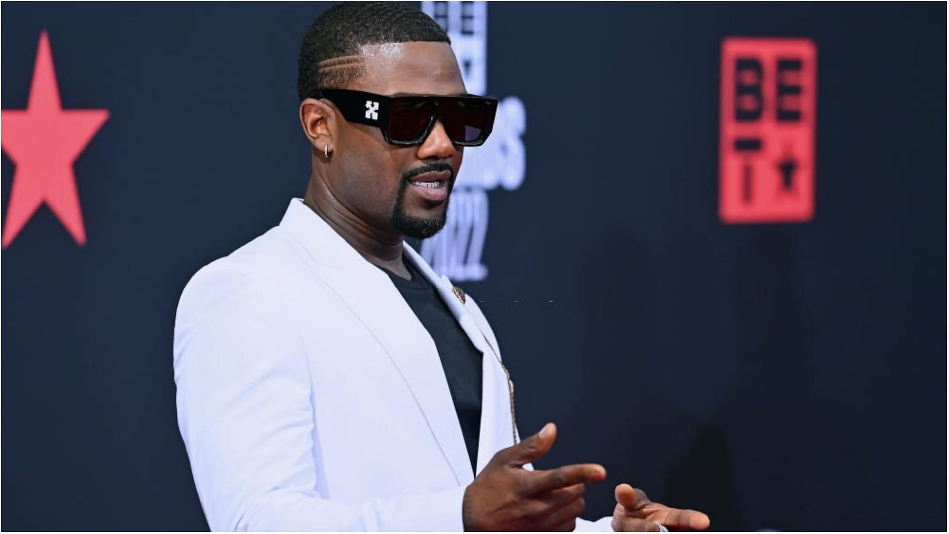 Ray J stated that his and Kim Kardashian&#039;s s*x tape is still making money (Image via Paras Griffin/Getty Images)