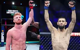 "I'm going to drag him down to the ground and do exactly what he does to these strikers" - Bo Nickal makes bold prediction for potential Khamzat Chimaev fight, says he's a "real grappler"