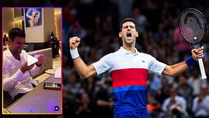 Watch: Novak Djokovic's adorable reaction to being stumped by master mentalist and trickster Lior Suchard