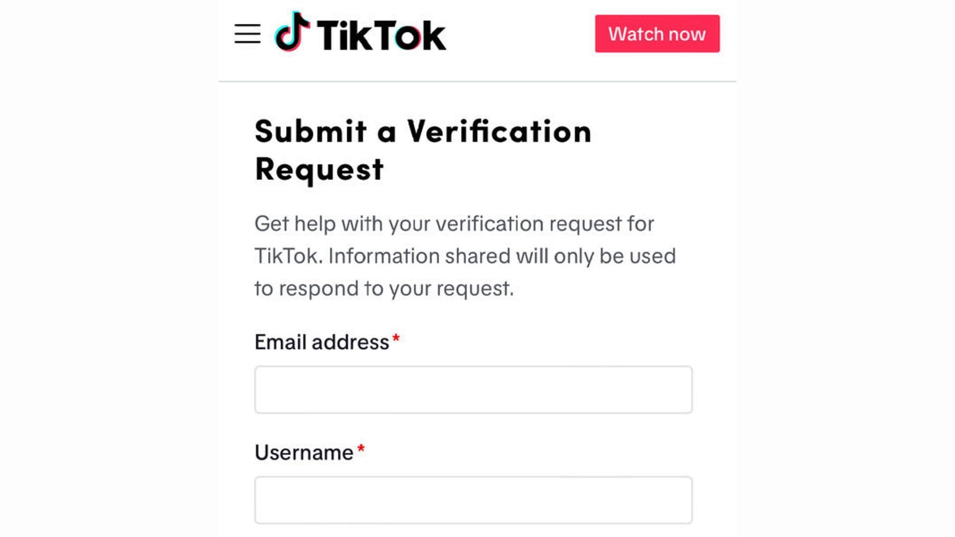 The application form can be found in your app (image via TikTok/KishorePanthi)
