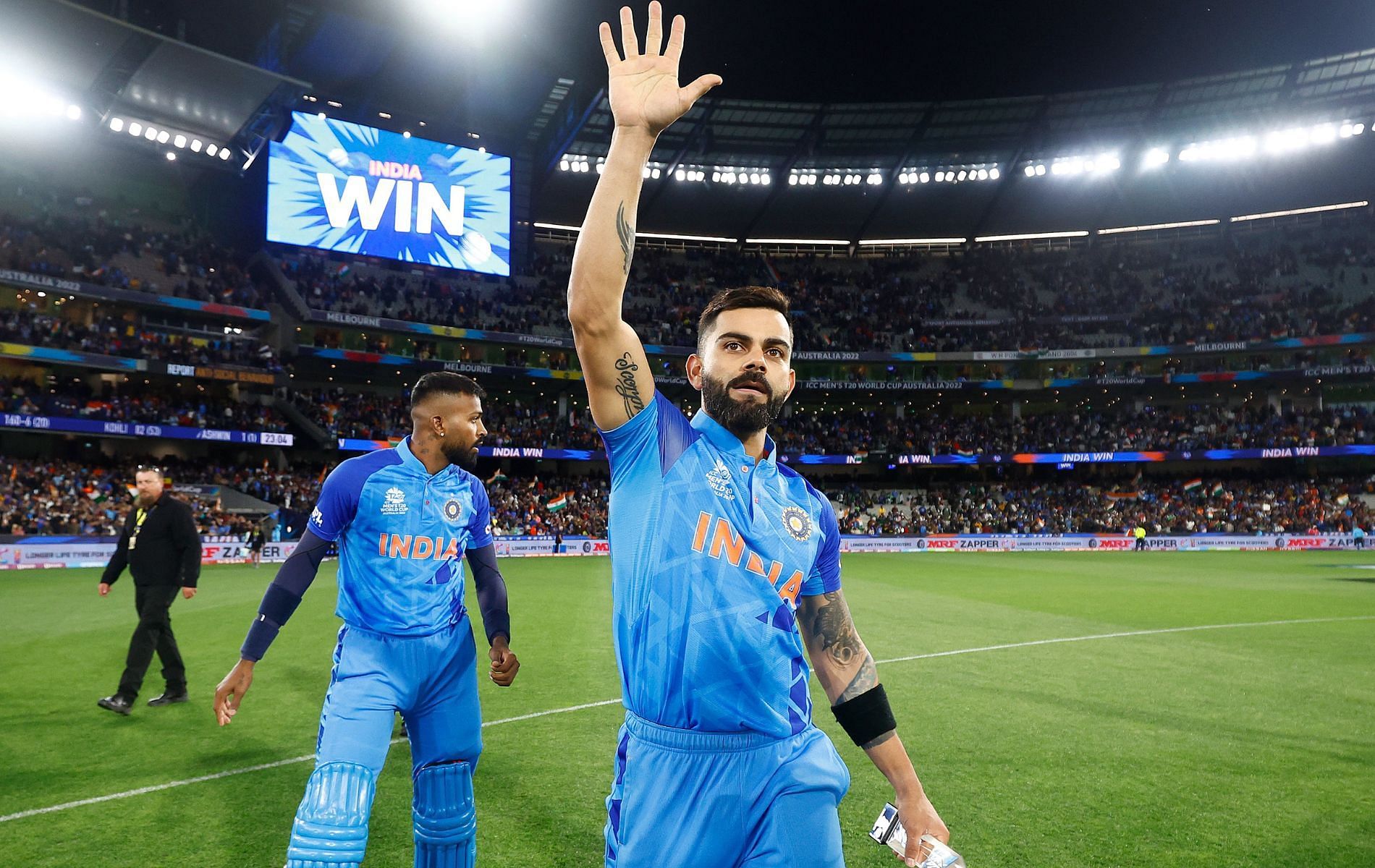 Virat Kohli was the Player of the Match against Pakistan. (Pic: Twitter)