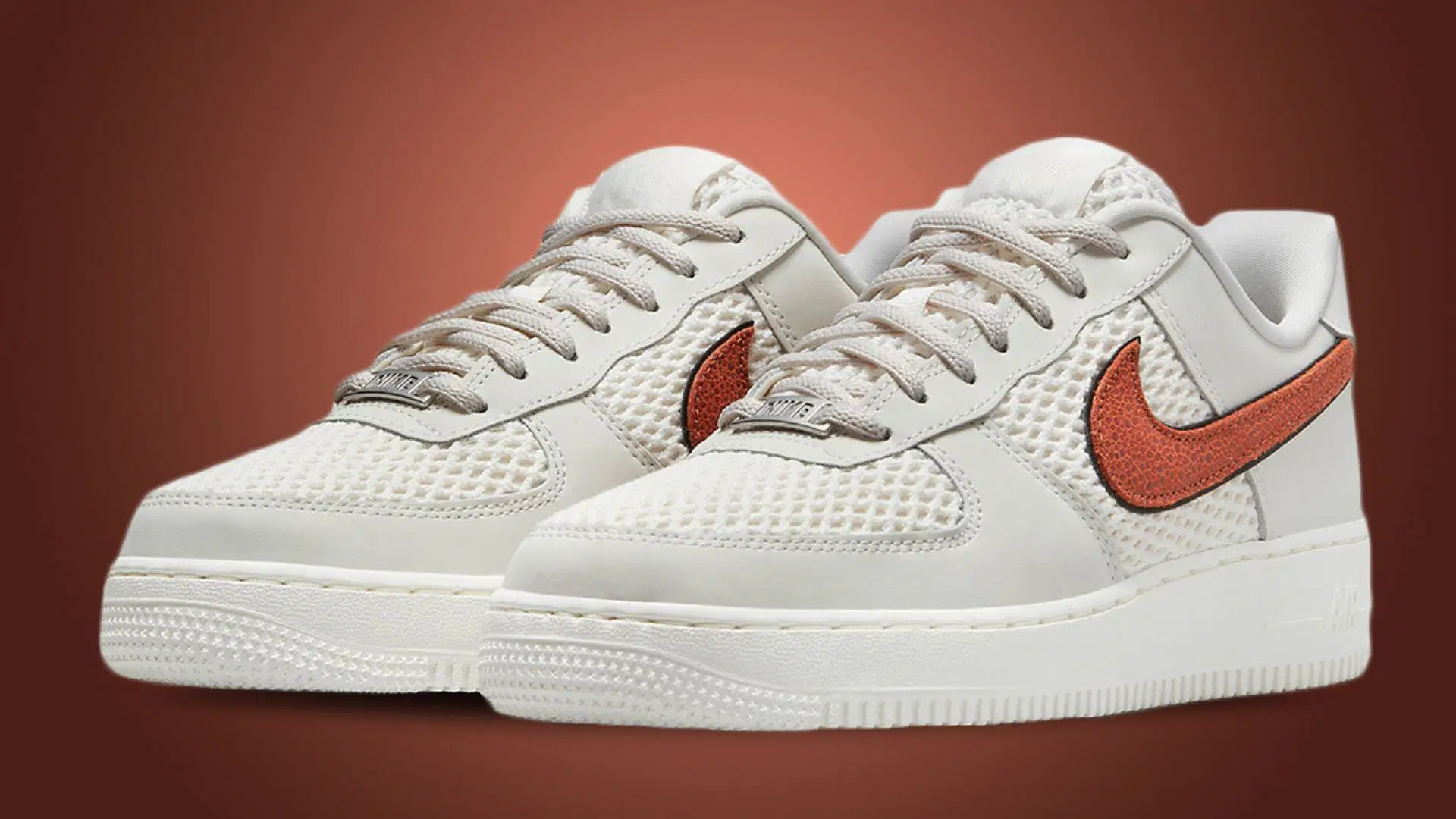 Nike air force 1 leather clearance sail