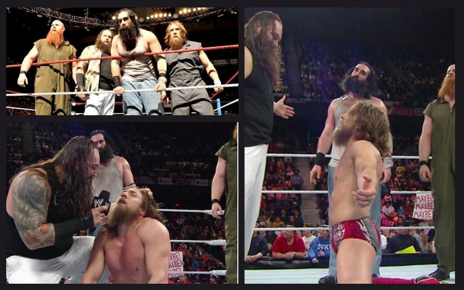 Bryan Danielson joined forces with Erick Rowan, Bray Wyatt and Brodie Lee in 2013