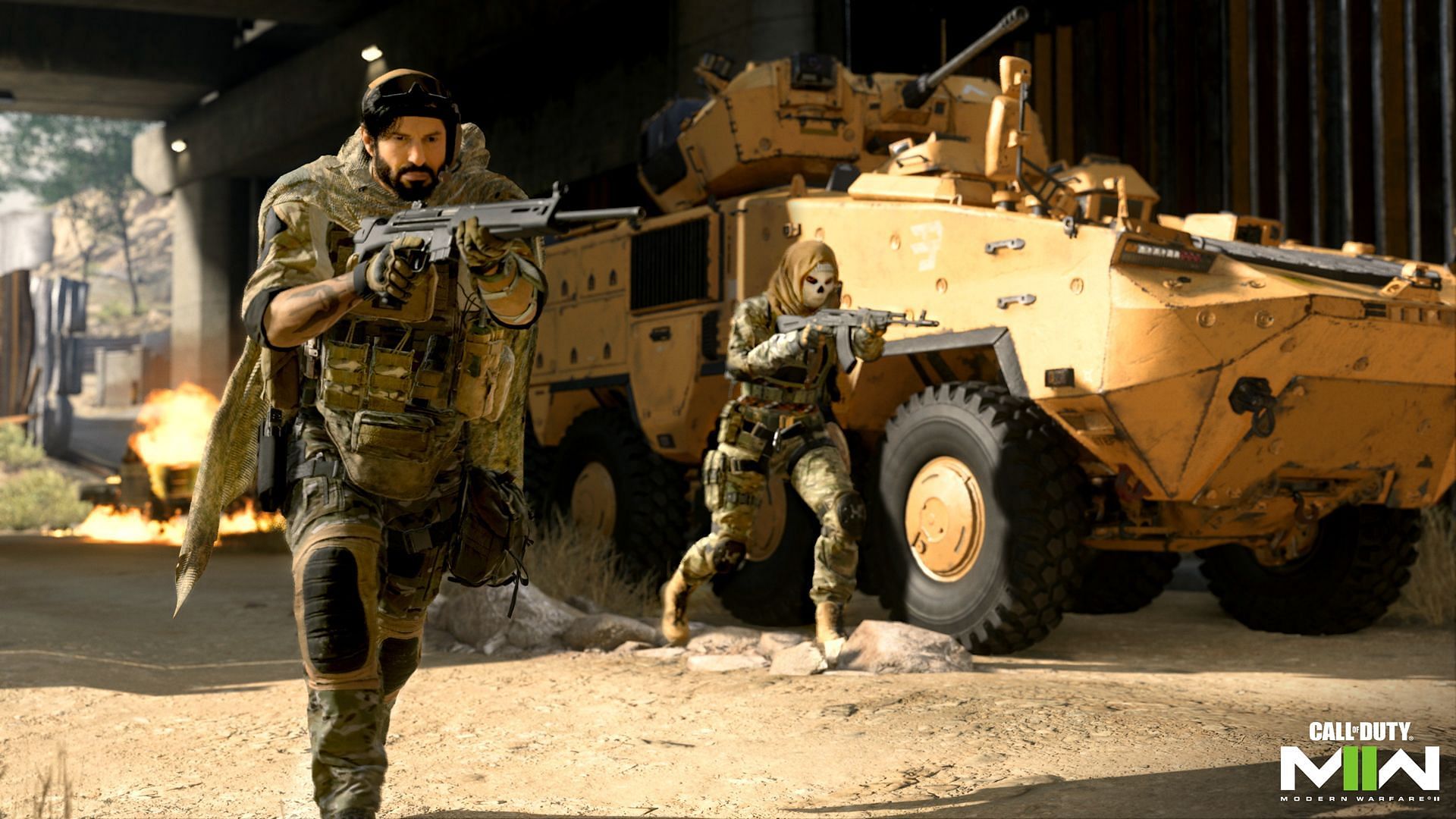 Operator Reyes in MW2 (Image via Activision)