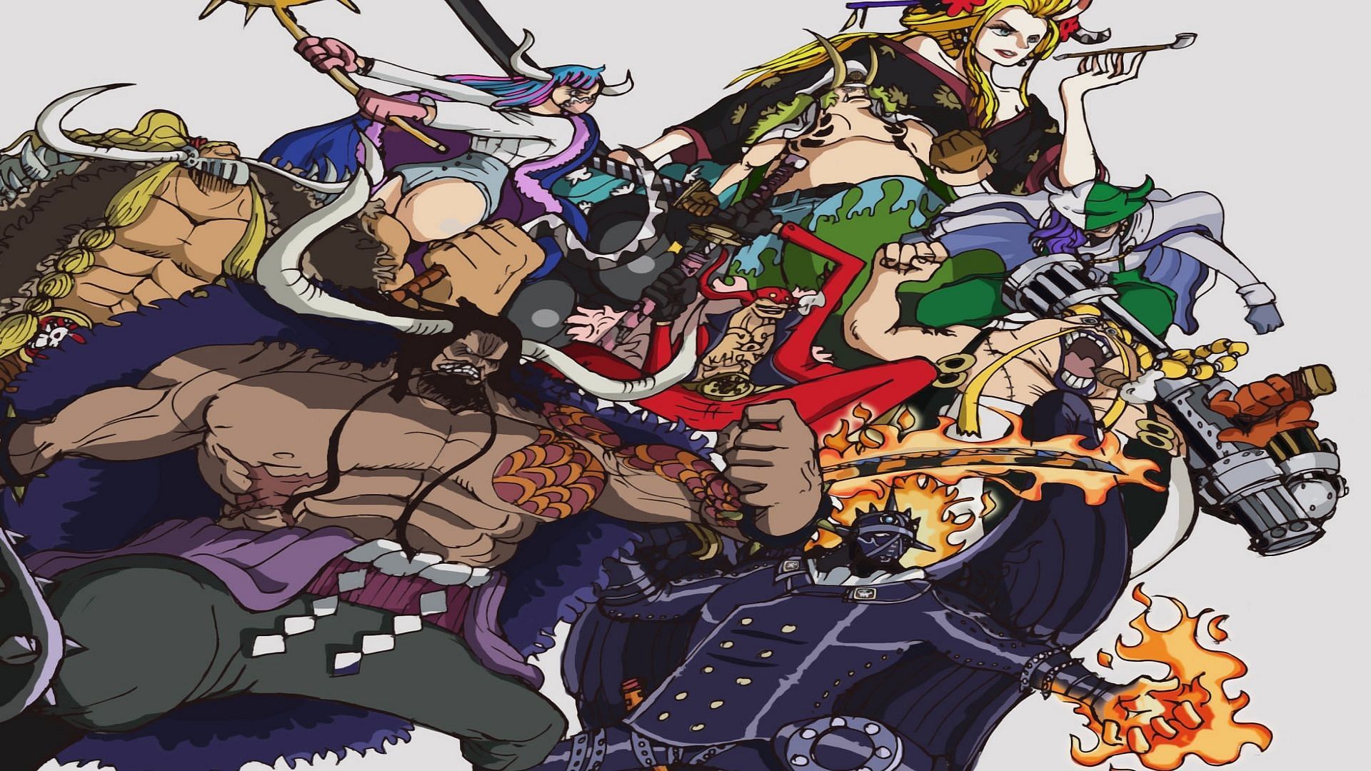 The Beasts Pirates (Image via Eiichiro Oda/Shueisha, One Piece)