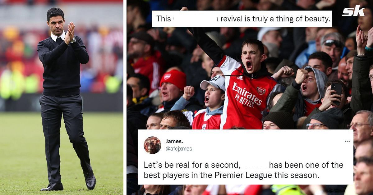 Arsenal fans were in awe of Granit Xhaka