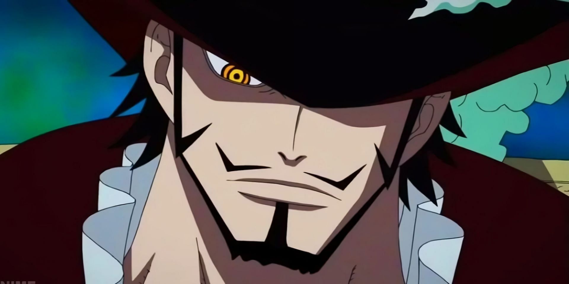 Mihawk as seen in the series (Image via Toei Animation)