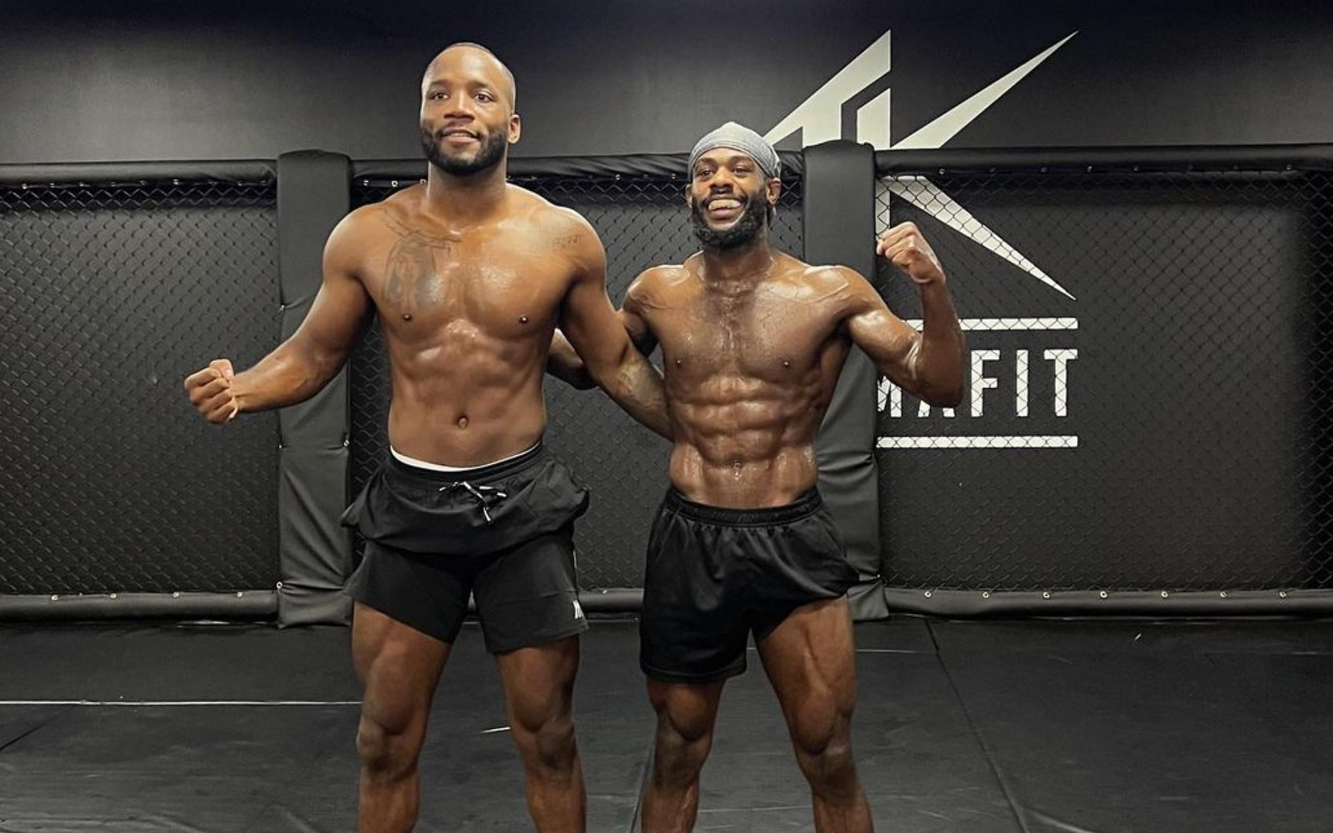 Leon Edwards (left) Aljamain Sterling (right) [Image courtesy @funkmastermma Instagram]