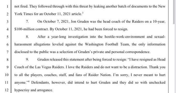 NFL's Jon Gruden trashed Roger Goodell in unearthed email