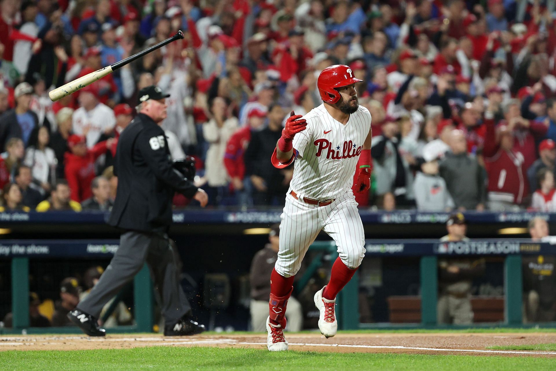 Schwarber, Hall help Phillies rout Braves 14-4 - NBC Sports