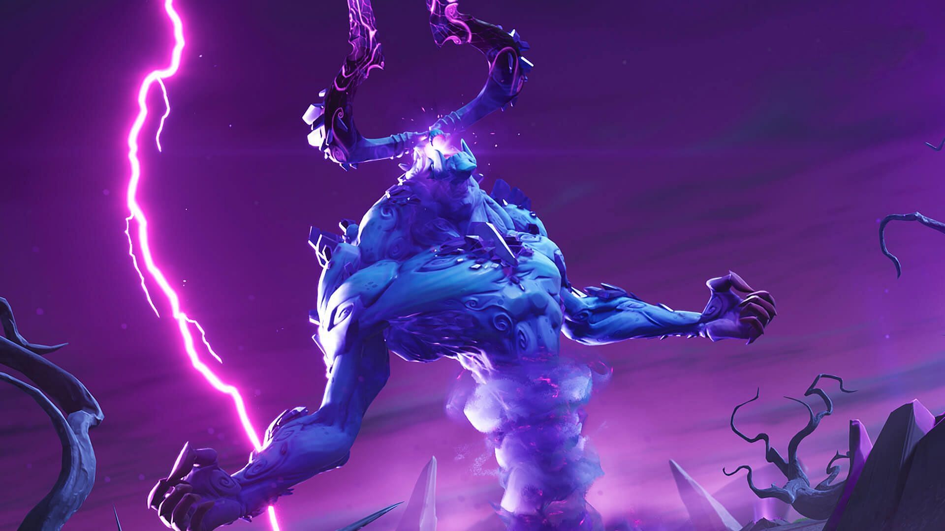 The next Fortnite update will most likely reveal the upcoming Halloween boss (Image via Epic Games)