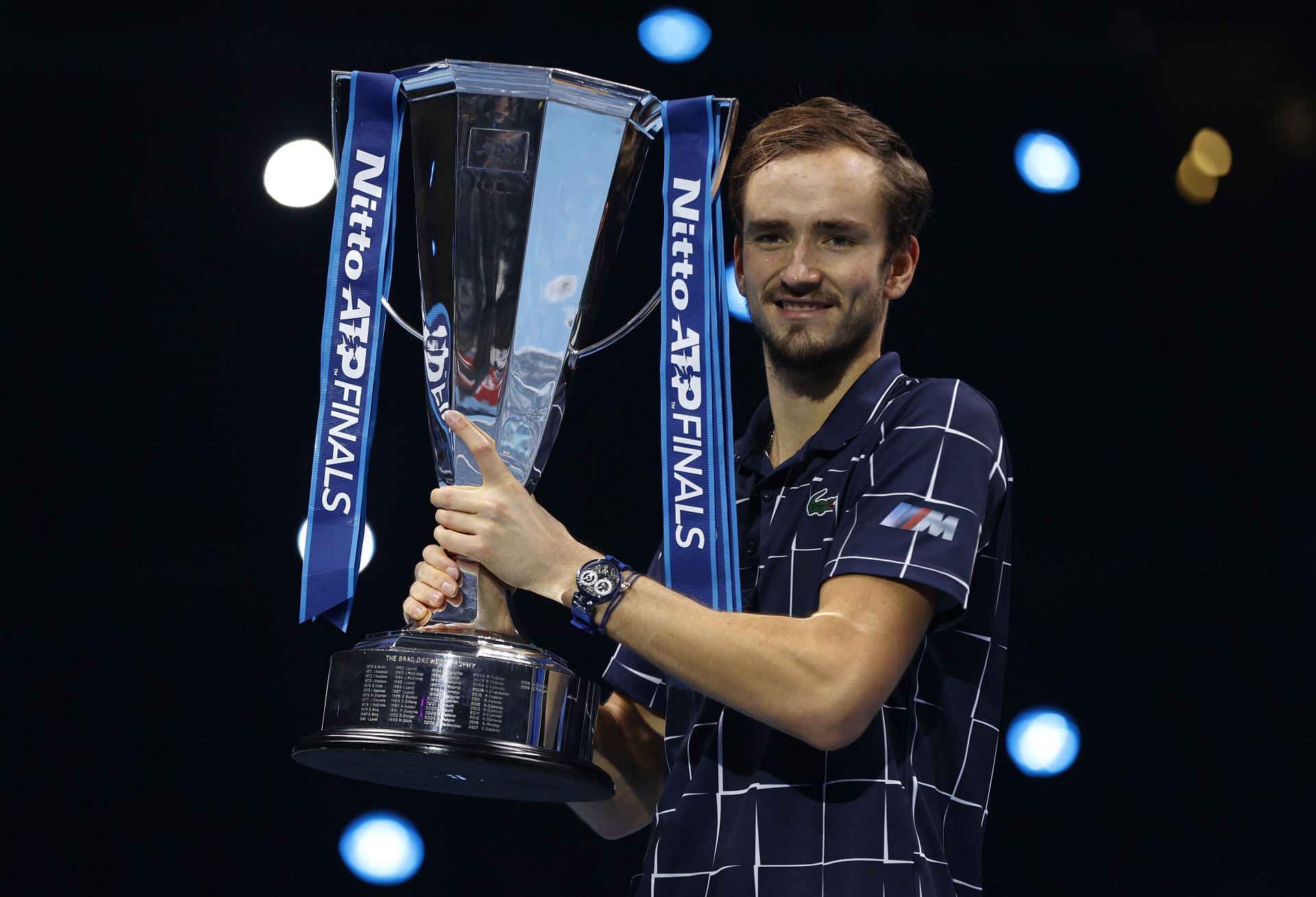 Daniil Medvedev won the 2020 Nitto ATP World Tour Finals