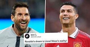 "No comparison," "Will always be better" - Lionel Messi vs Cristiano Ronaldo debate reignited after PSG star scores stunning goal in Ligue 1
