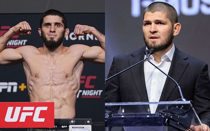 "There is always a weak link in the team that pulls the team down" - Khabib Nurmagomedov delivers rousing speech to Islam Makhachev and UFC 280 camp during last few days of sparring
