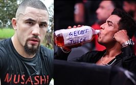 Robert Whittaker tells Paulo Costa to get "a better label" for secret juice