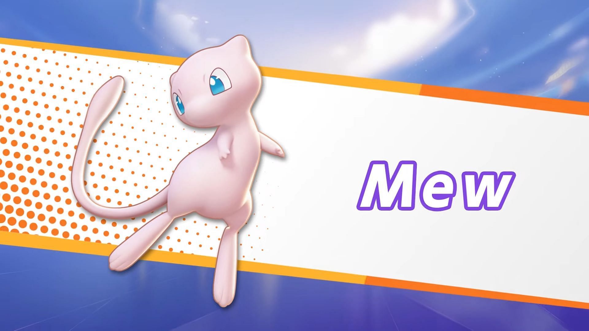 Mew is a recent addition to Pokemon Unite's roster (Image via The Pokemon Company)