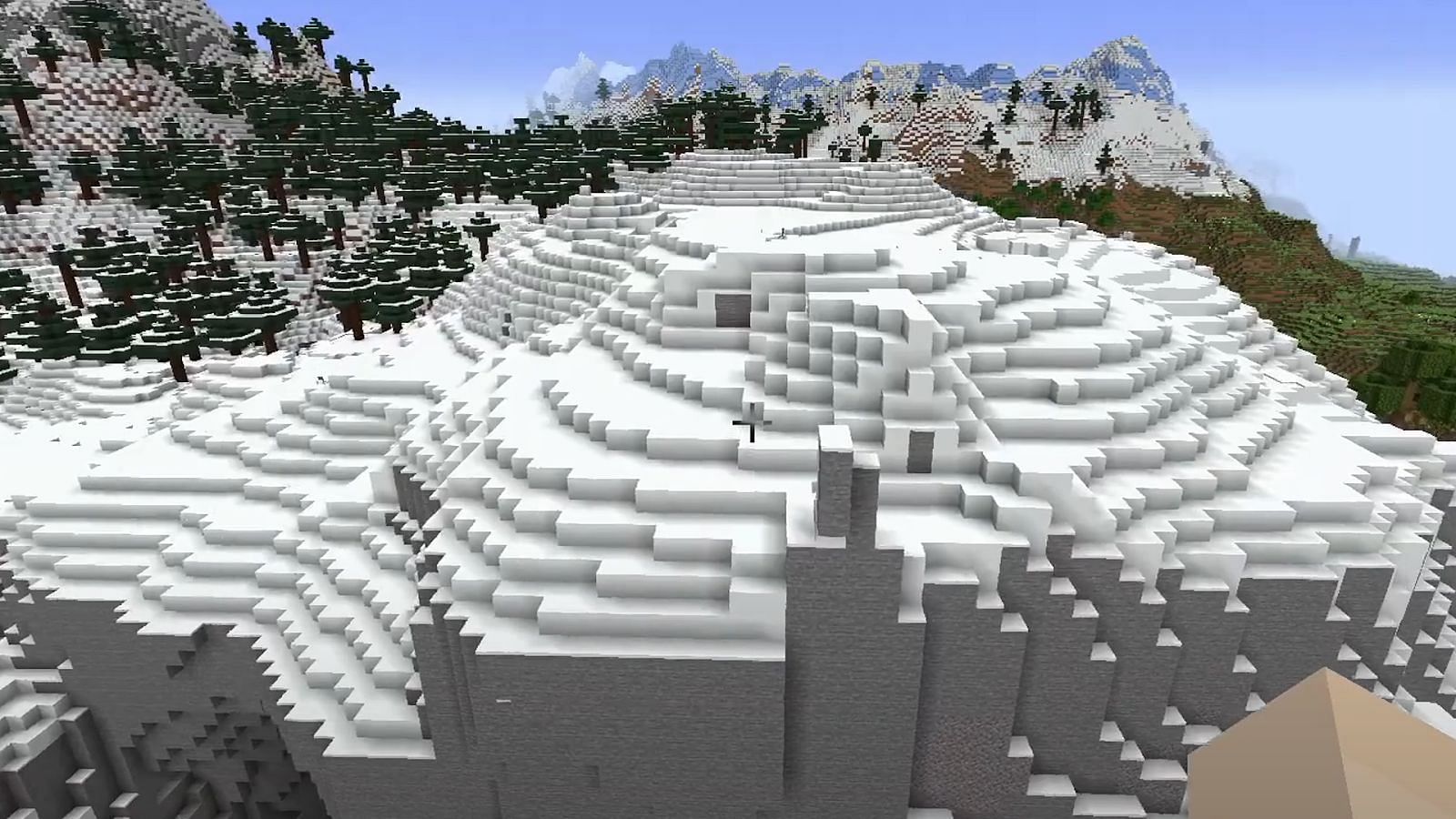 Snowy Slopes in Minecraft