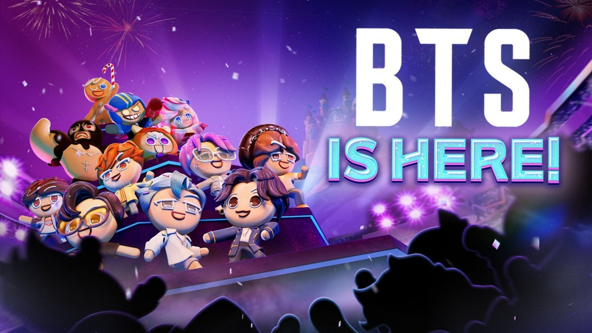 The BTS Collab is now live (Image via CRKingdom/Twitter)