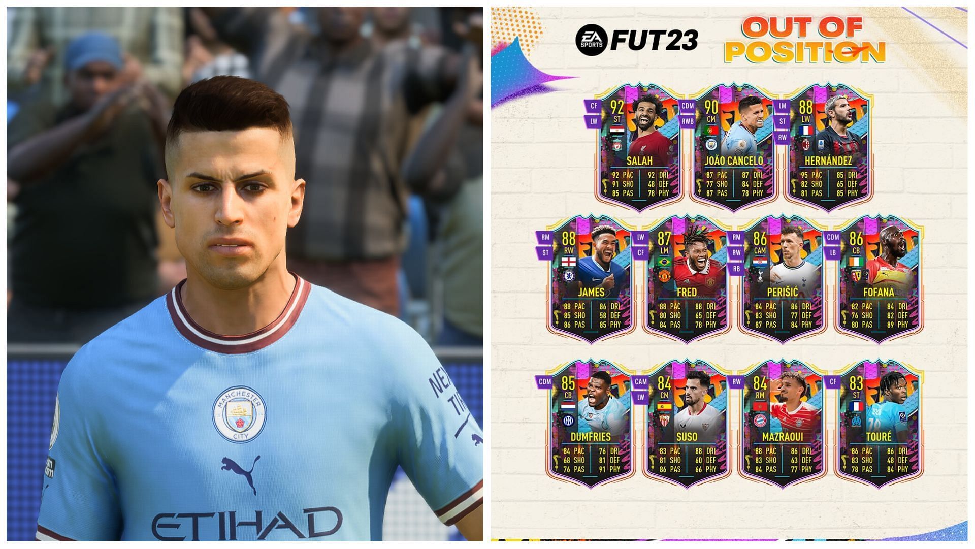 Fans have reacted to the OOP promo in FIFA 23 (Images via EA Sports)