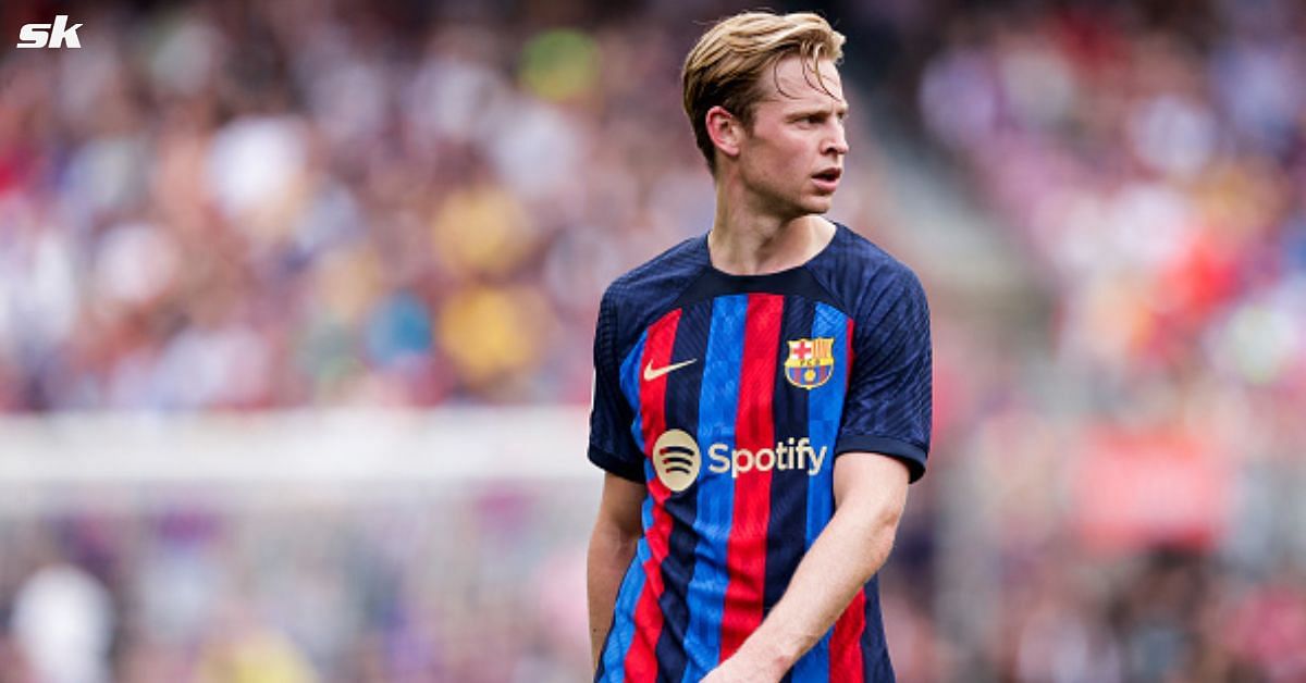Barcelona want to offload Frenkie de Jong so they can sign Martin Zubimendi.
