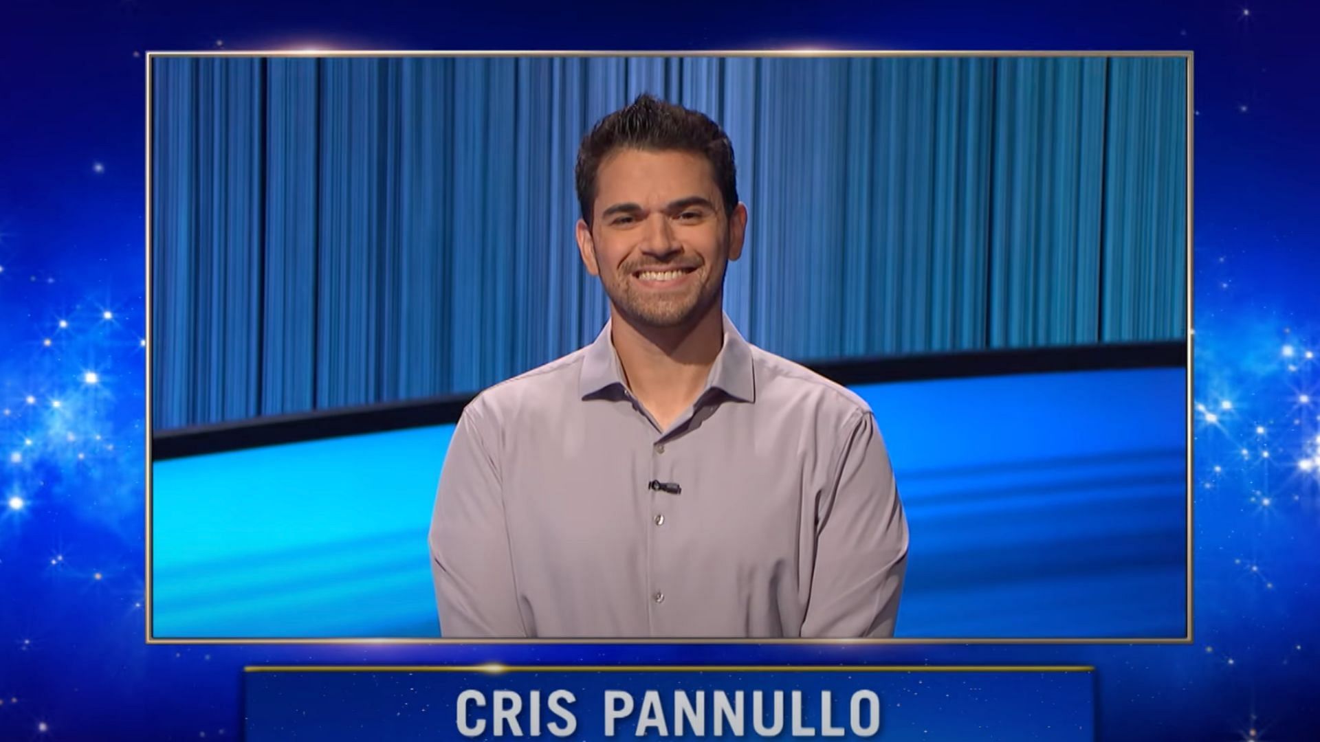 Cris Pannullo: Tonight&#039;s winner (Image via Jeopardy)