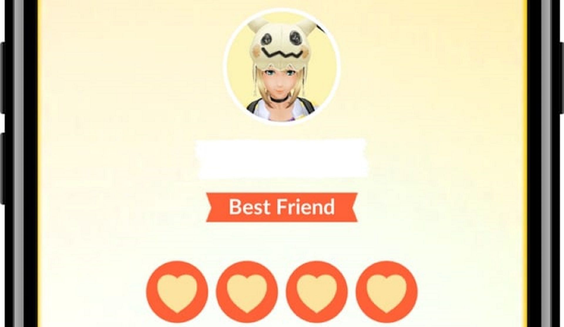 Best Friend is the highest rank of friendship in Pokemon GO (Image via Niantic)