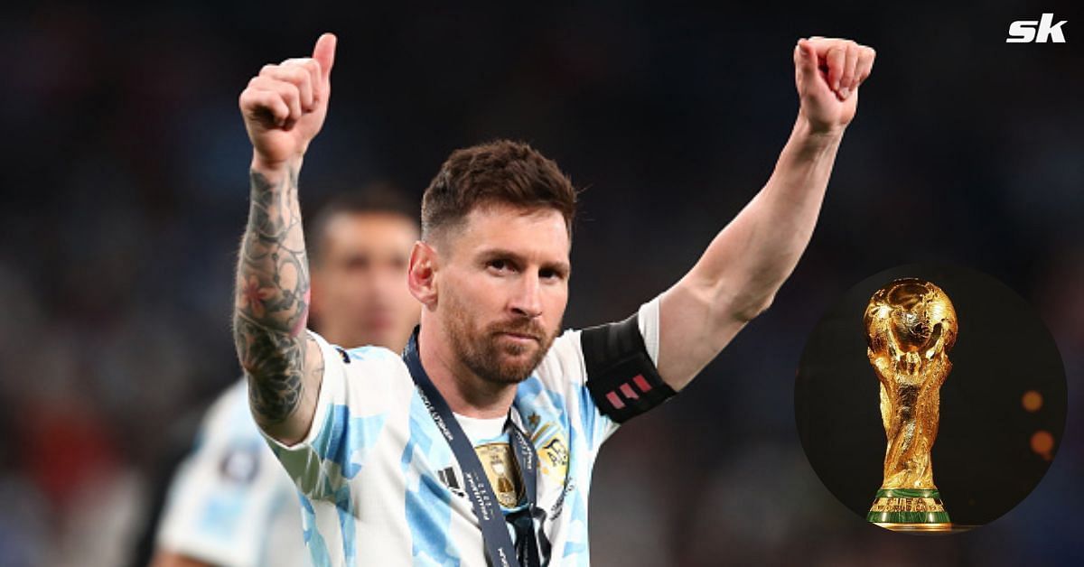 Lionel Messi is keen to get his hands on the World Cup