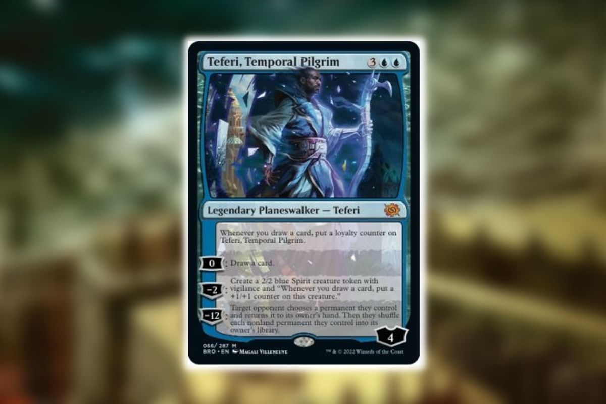 Magic: The Gathering The Brothers' War spoilers begin - New Teferi ...