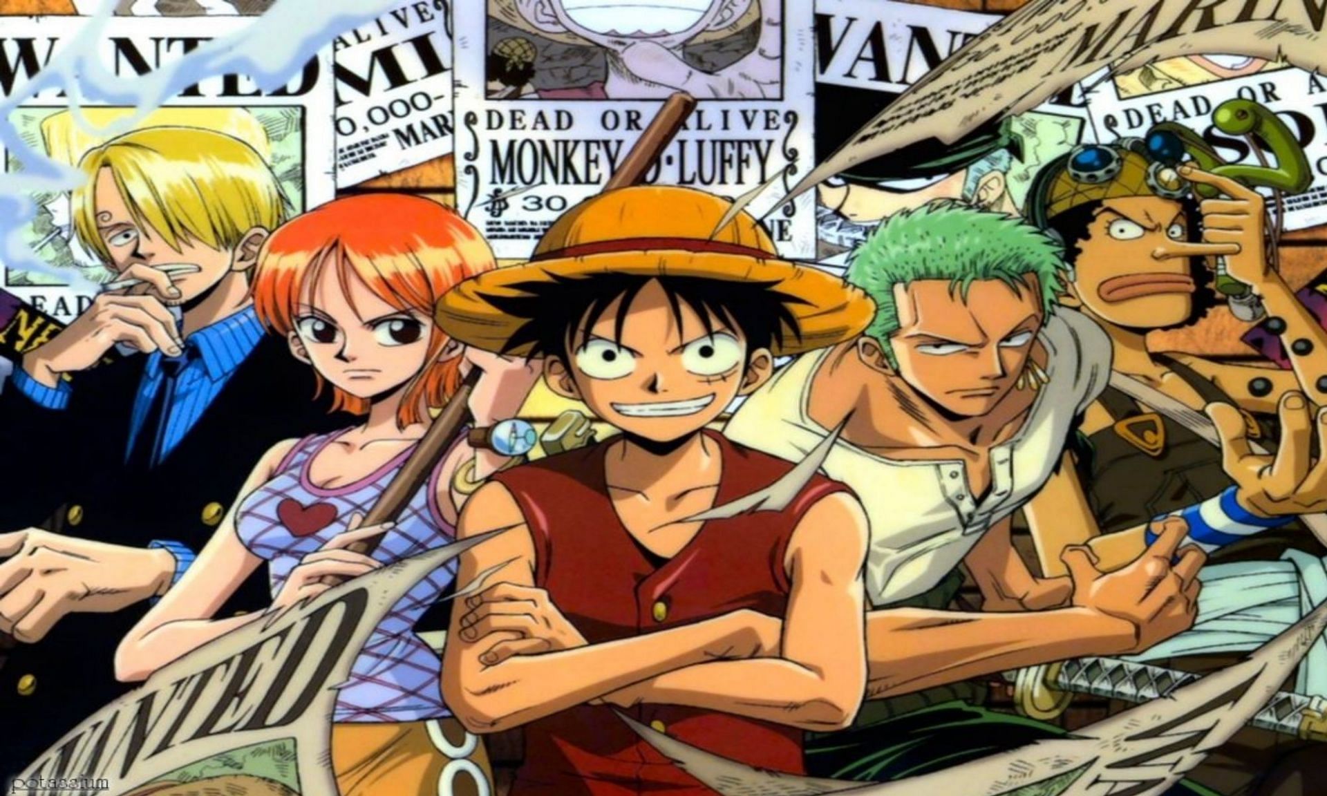 One Piece Free Anime Calendar 2022  All About Anime and Manga