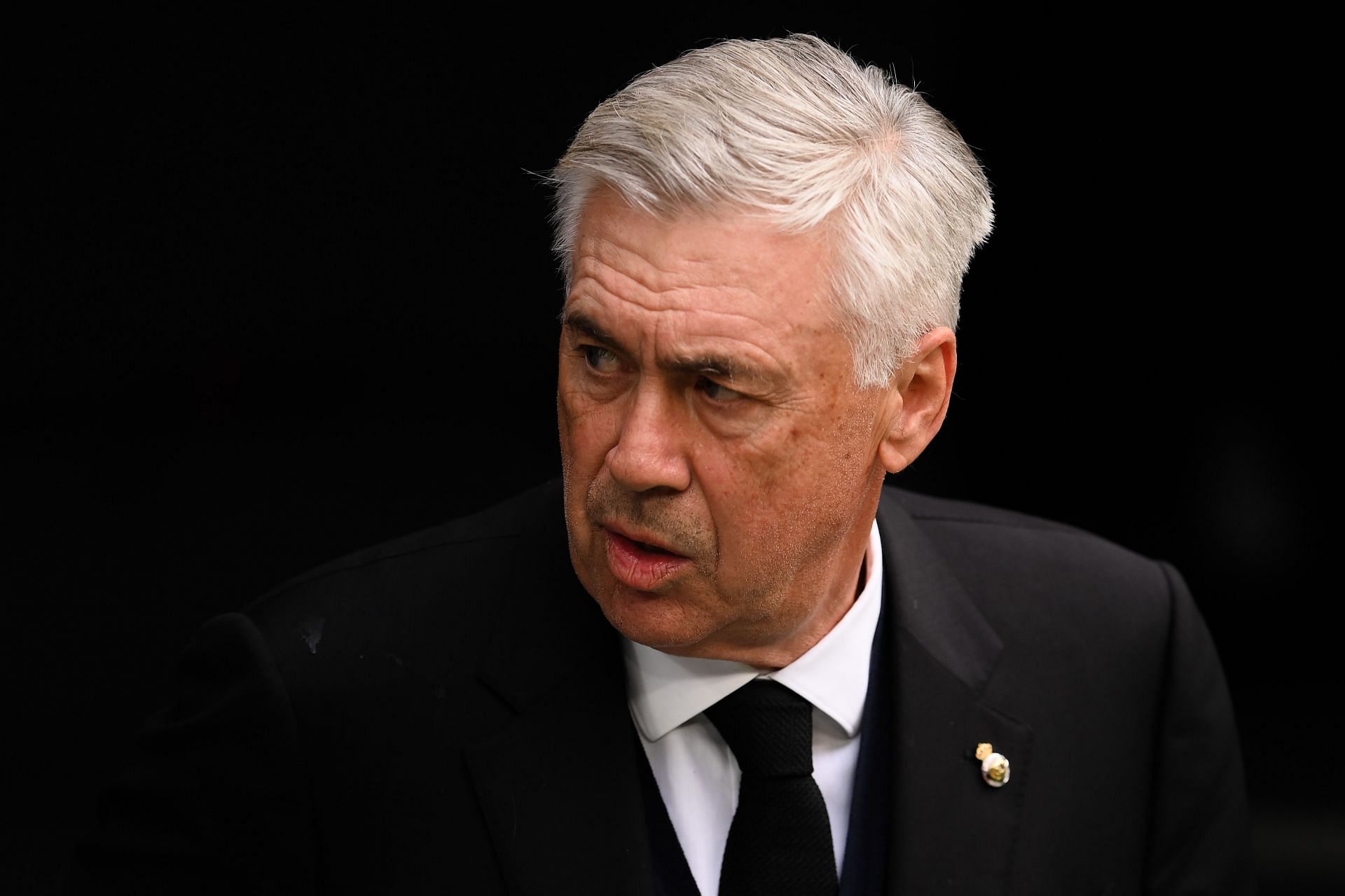 Real Madrid manager Carlo Ancelotti.