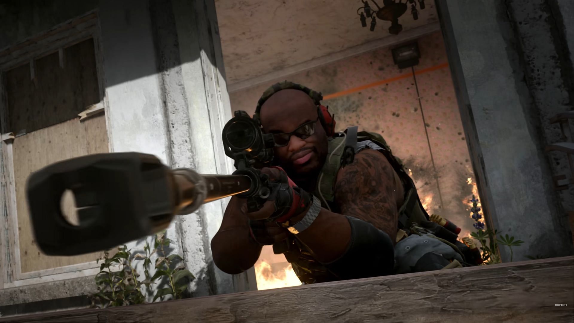 Sniping with the Hutch Operator (Image via Activision)