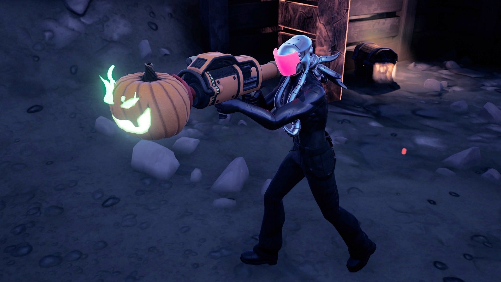 Curdle Scream Leader sells the Pumpkin Launcher for 600 Gold (Image via Epic Games)