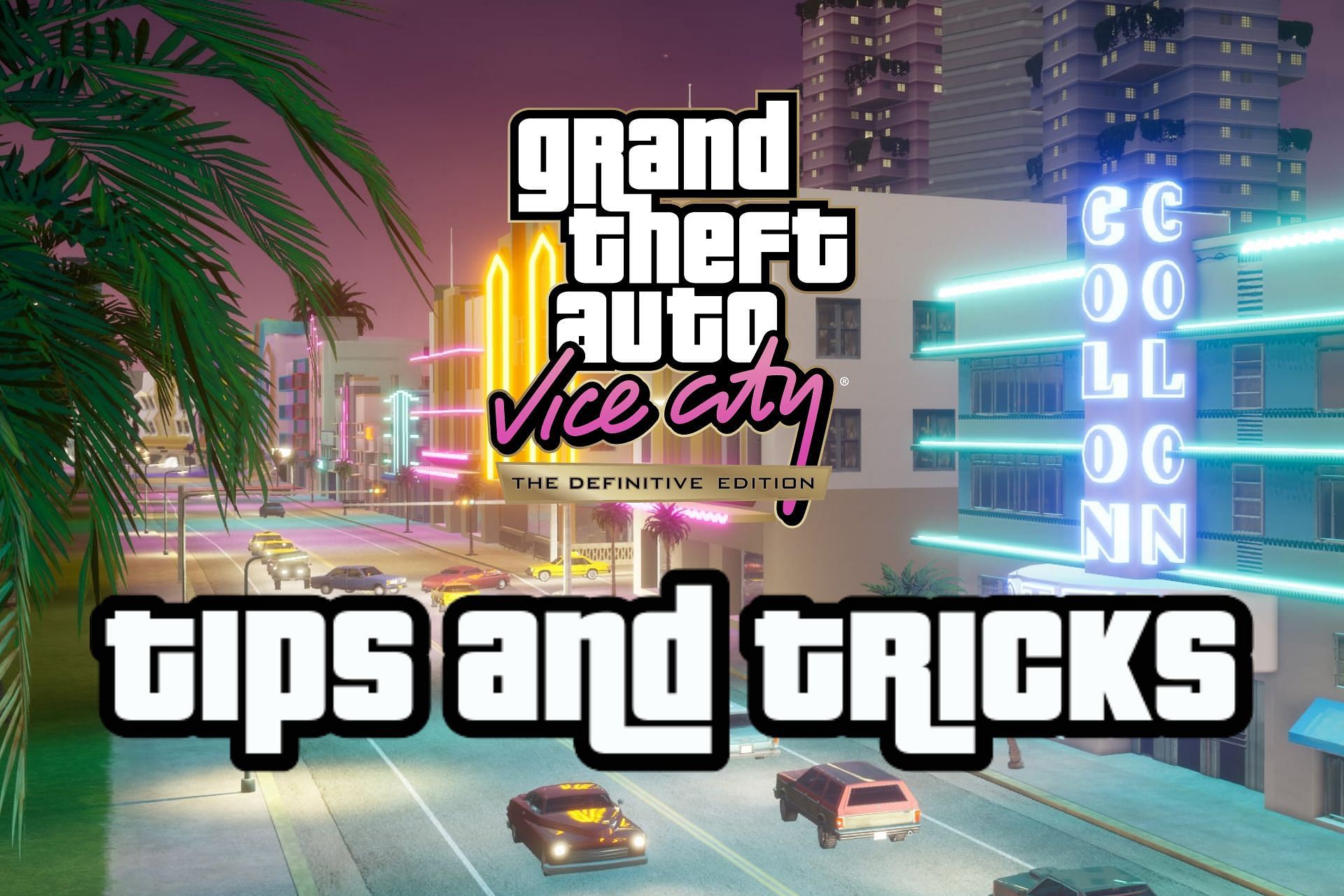 Five tips and tricks for GTA Vice City Definitive Edition (Image via Rockstar Games)