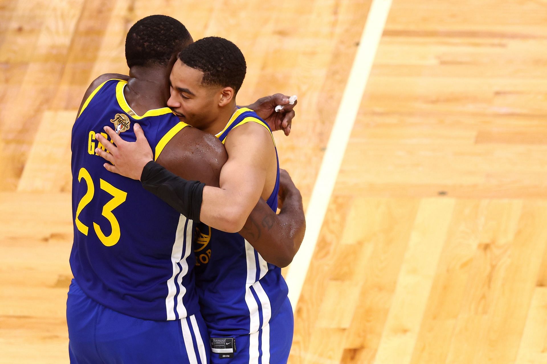 Draymond Green and Jordan Poole.