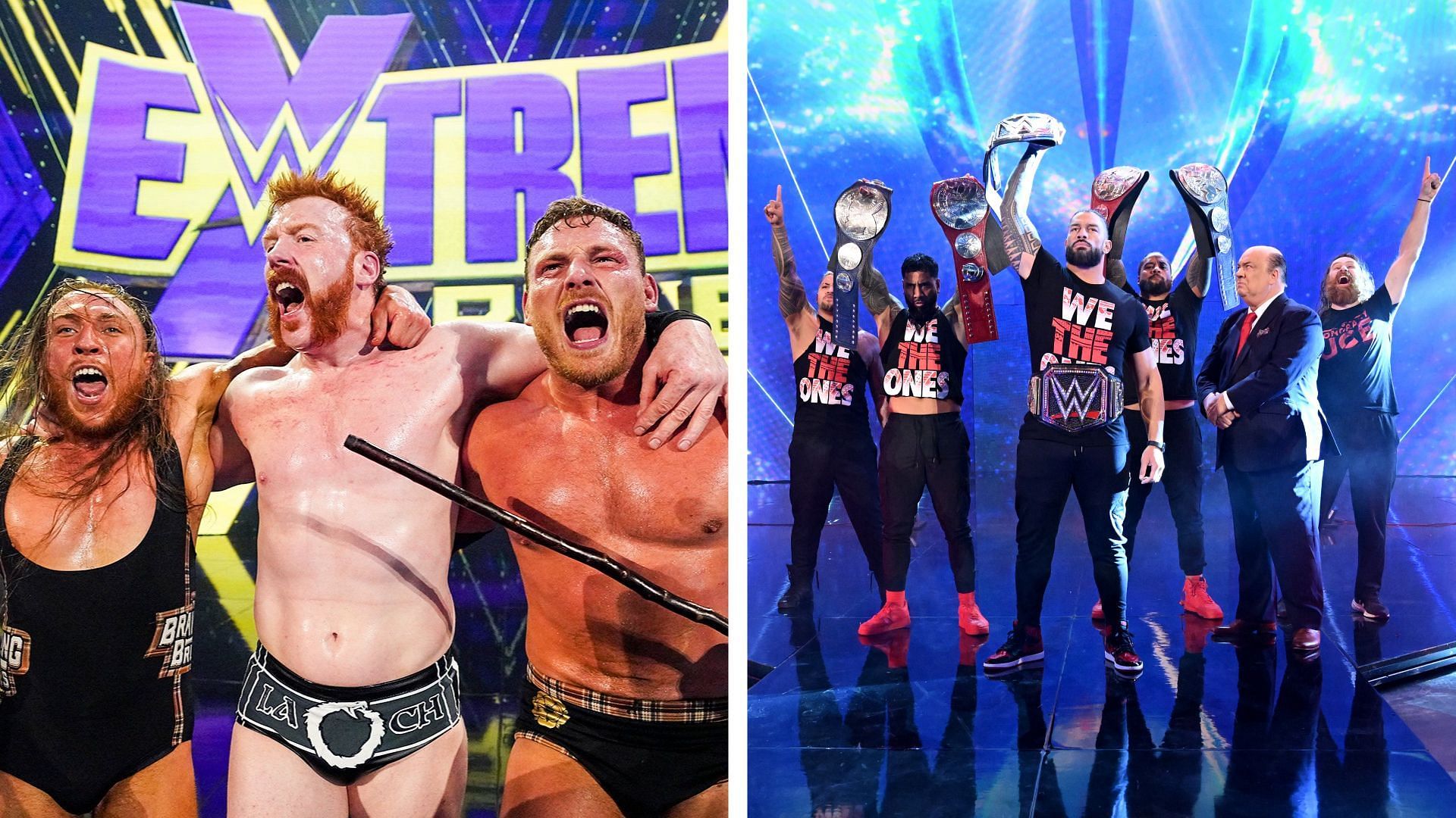 The Brawling Brutes had an epic six-man tag team bout at WWE Extreme Rules 2022