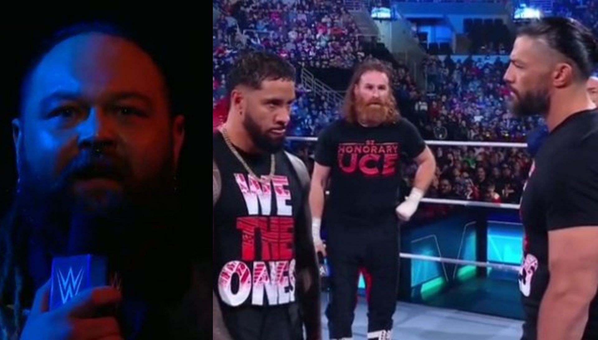 WWE SmackDown में रोमन रेंस और ब्रे वायट दोनों नज़र आए 