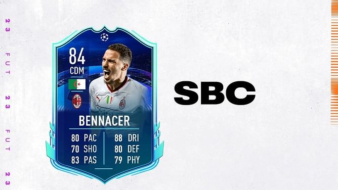 FIFA 23 Ismael Bennacer RTTK SBC - How to complete, estimated costs, and more