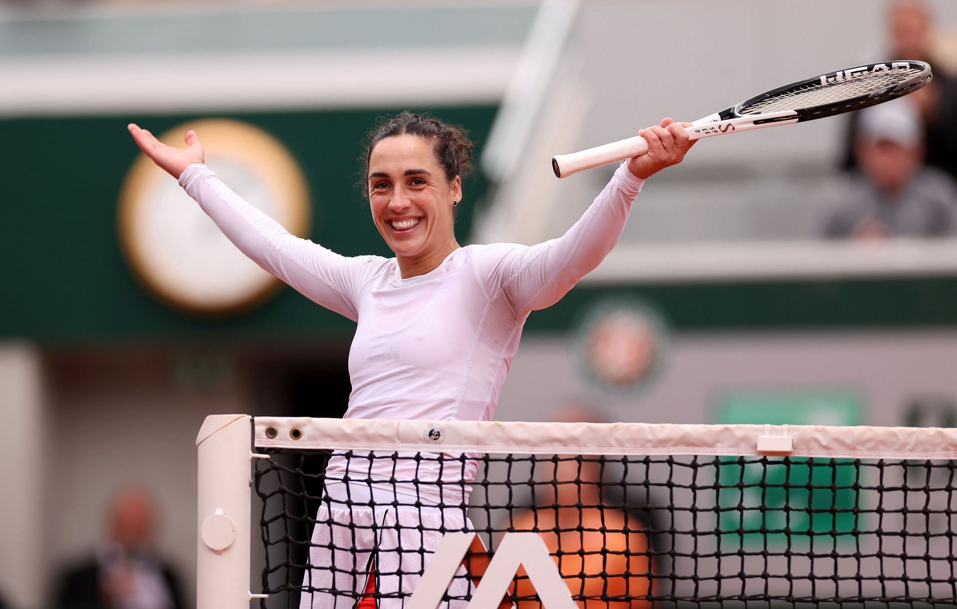 Martina Trevisan at the 2022 French Open.
