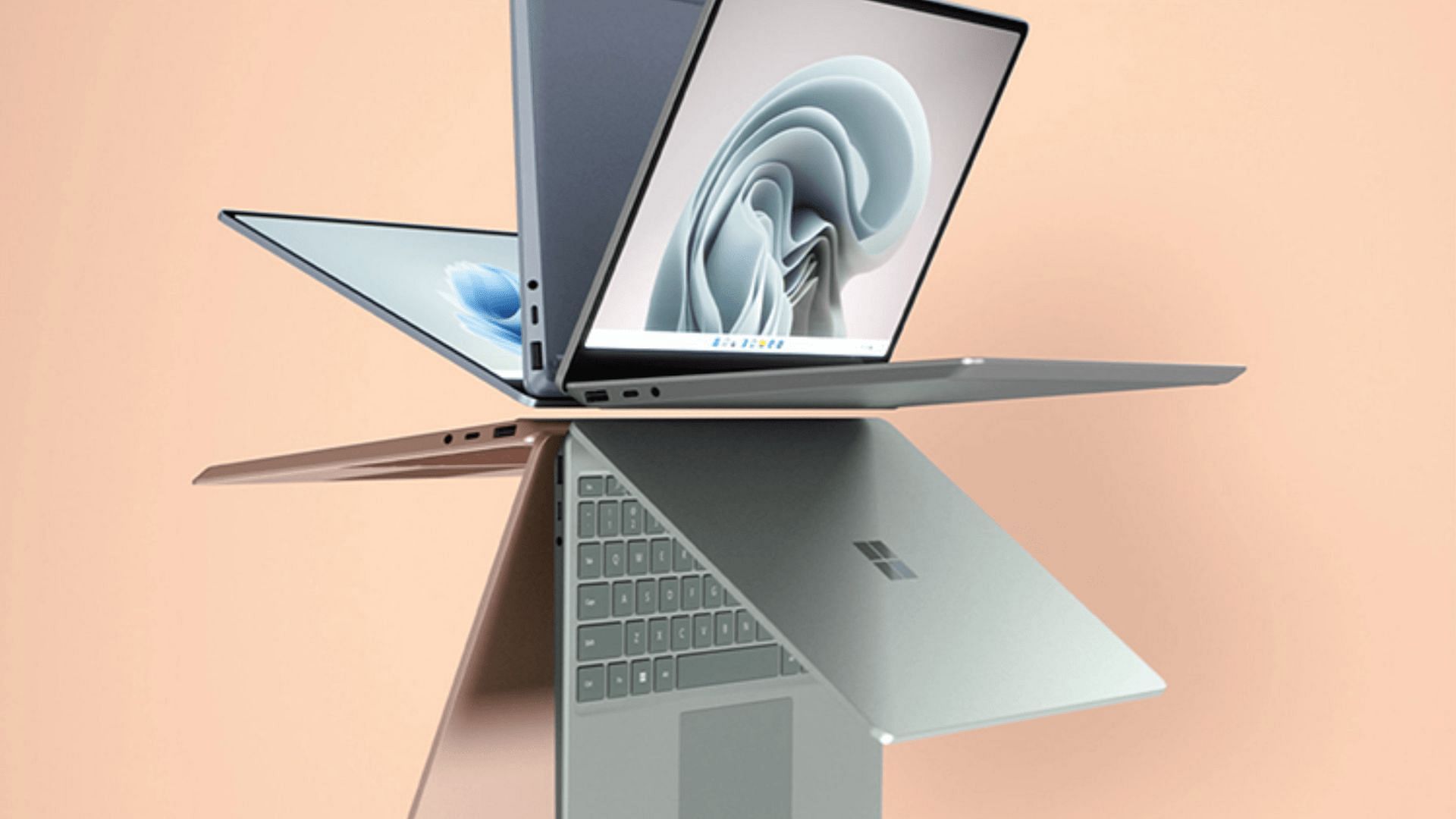 The new Surface laptops do not come with a massive update in design (Image via Microsoft)