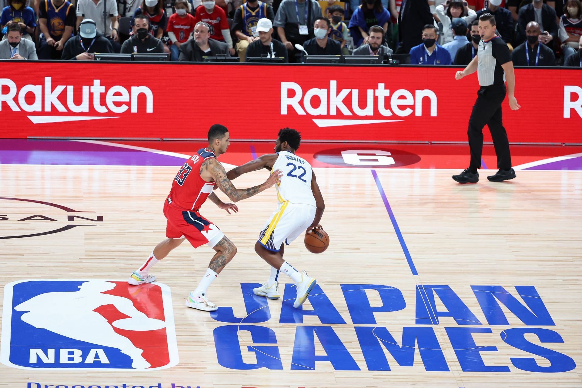 Washington Wizards vs. Golden State Warriors: NBA Japan Games.