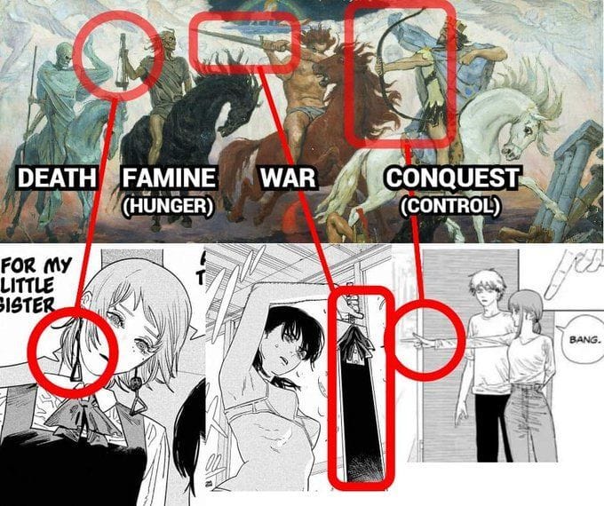 Chainsaw Man chapter 108 sends fans theorizing about Yoru's older sister