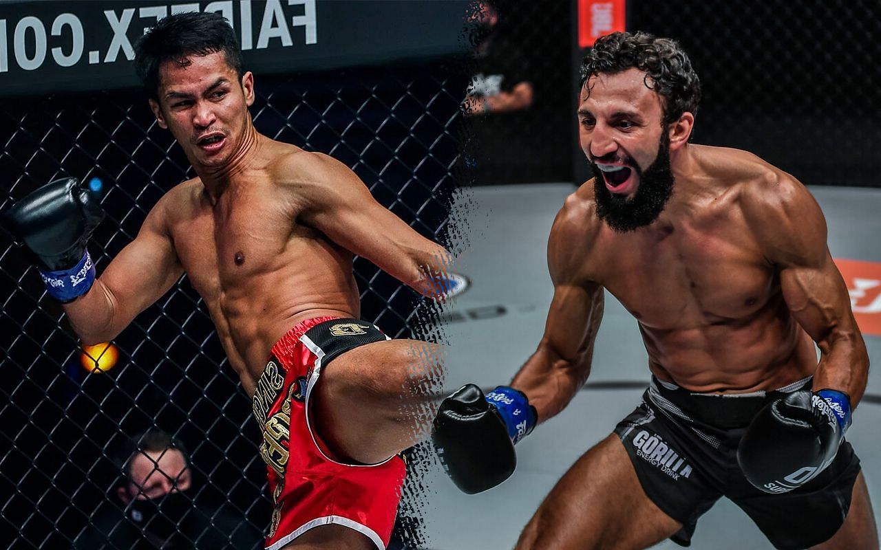 Superbon Singha Mawynn (left) and Chingiz Allazov (right) [Photo Credits: ONE Championship]