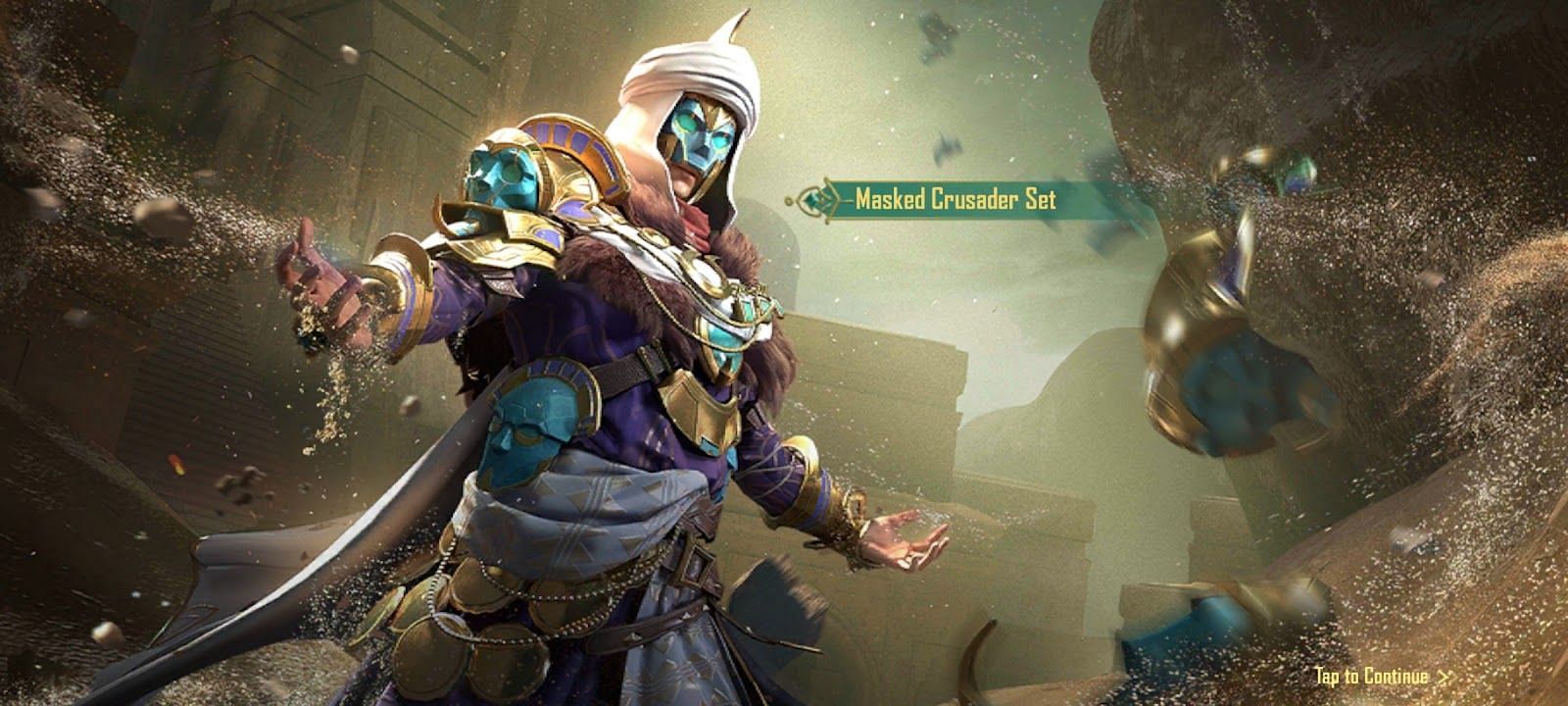 Masked Crusader Set is the major reward of the new RP (Image via Tencent)