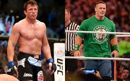 Chael Sonnen warns of smashing John Cena 'right over the head' as he continues taking aim at the WWE Legend