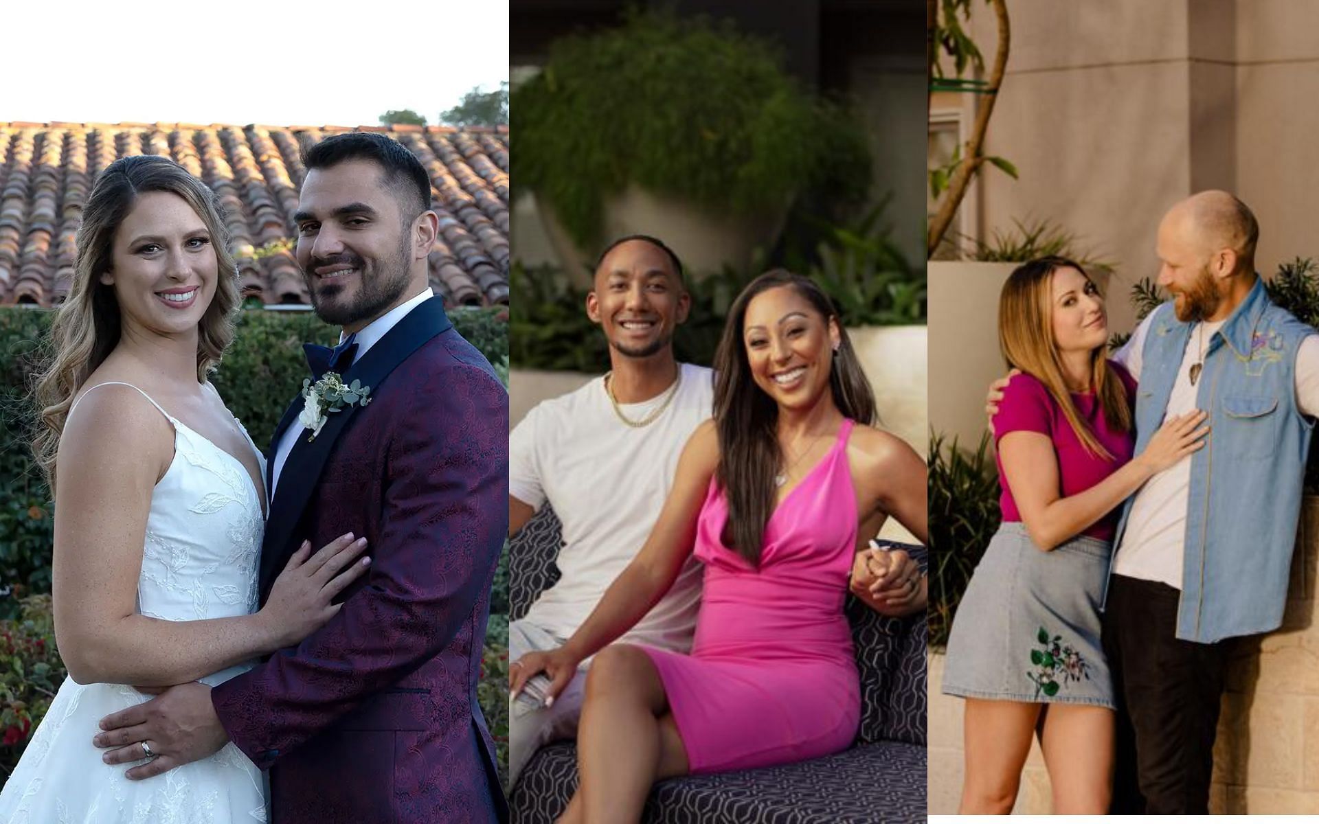 Two couples get divorced on Married at First Sight decision day (Images via Lifetime)