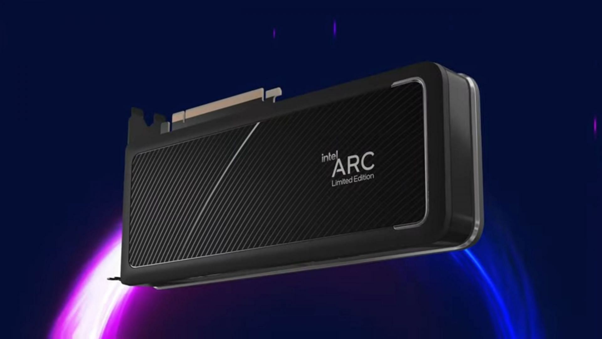 The Intel ARC Limited Edition video card (Image via Intel)