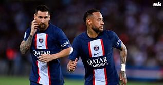 PSG superstars Lionel Messi and Neymar rank third and fifth among players with most assists in the last 5 years