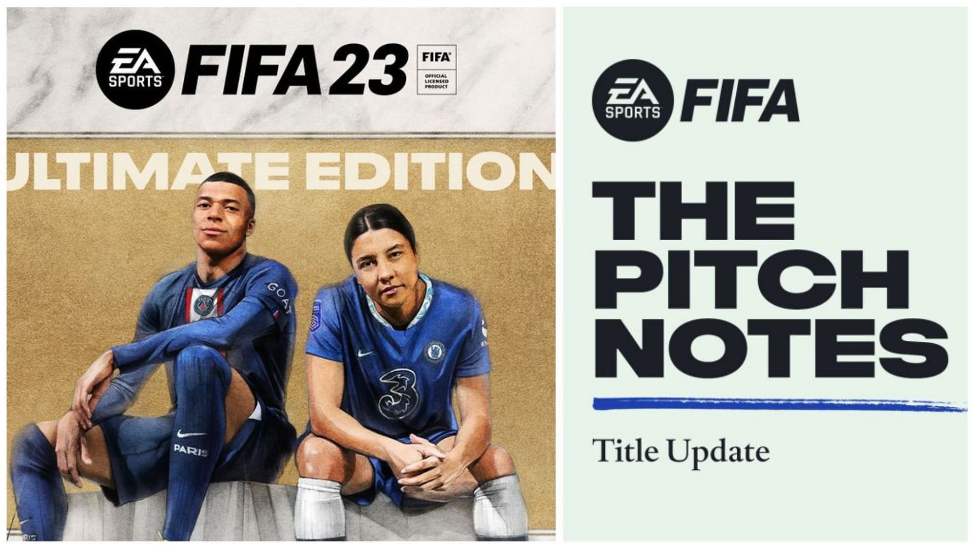 EA Sports has released the first title update for FIFA 23 (Images via EA Sports)